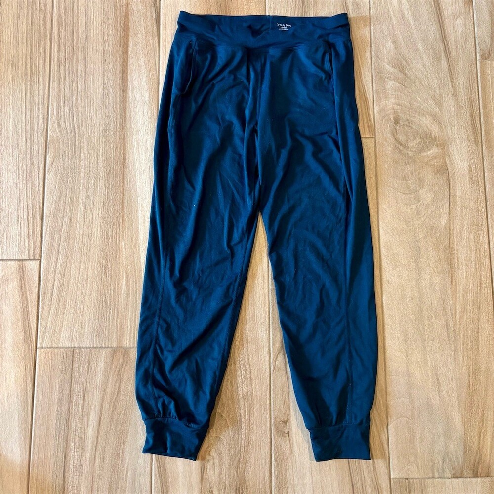 Sweaty Betty Jogger Pants Womens Size M Blue Teal Pull On Pockets